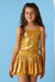 Tweenstyle 2pc Swing Tank & Skort Set - Gold - Everything But The PrincessTweenstyle by Stopher