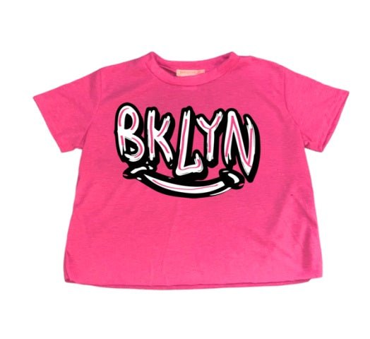 Tweenstyle BKLYN Graphiti Print Tee - Pink - Everything But The PrincessTweenstyle by Stopher