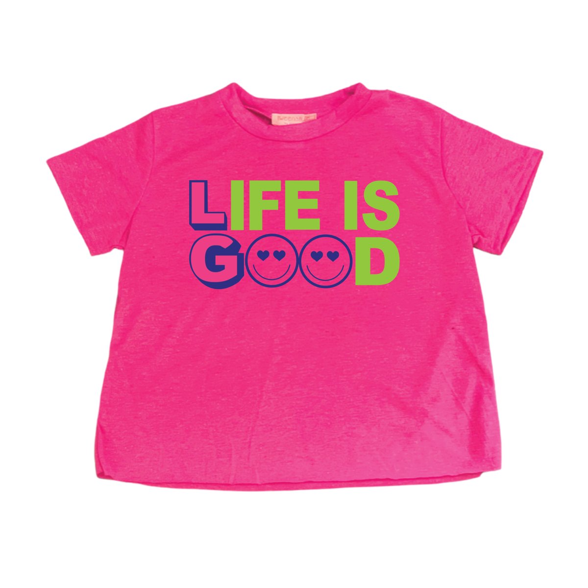 Tweenstyle Life Is Good Tee - Pink - Sizes 4-6X - Everything But The PrincessTweenstyle by Stopher