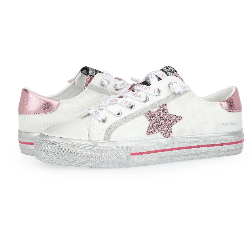 Vintage Havana Alive Sneakers - White/Pink - Everything But The PrincessVintage Havana