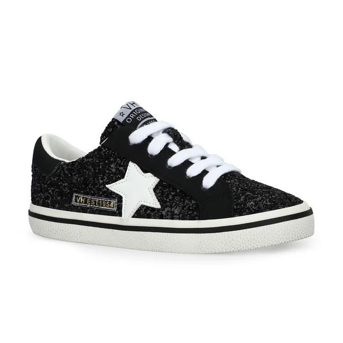 Vintage Havana Black Glitter Gail Low Top Sneakers * NOW TODDLER TO TWEEN * - Everything But The PrincessVintage Havana