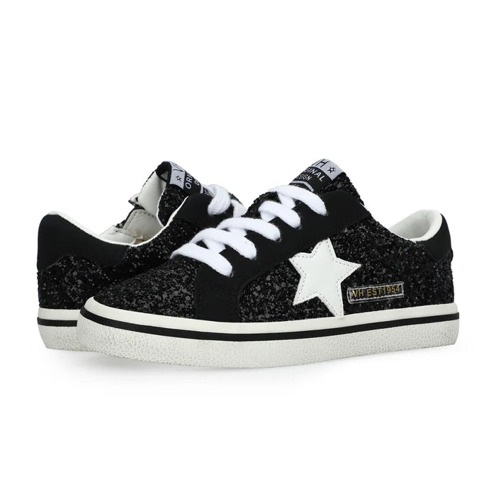 Vintage Havana Black Glitter Gail Low Top Sneakers * NOW TODDLER TO TWEEN * - Everything But The PrincessVintage Havana