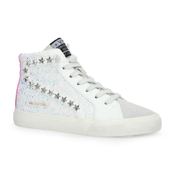 Vintage Havana Rita Pink Glitter High Top Sneakers - Everything But The PrincessVintage Havana