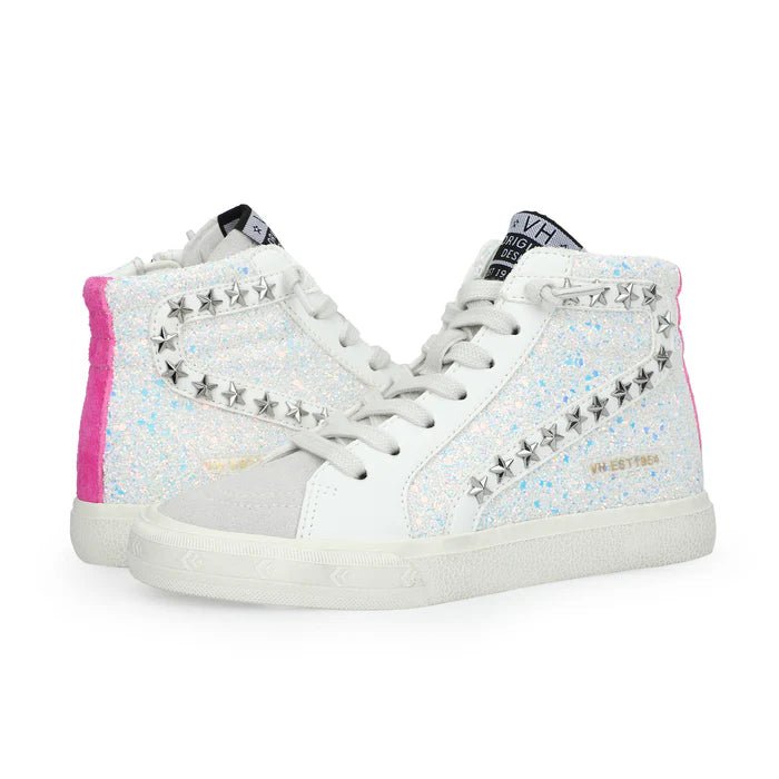 Vintage Havana Rita Pink Glitter High Top Sneakers - Everything But The PrincessVintage Havana