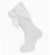 Carlomagno Bow Knee-Highs Socks - White