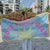 Good Vibes Only Quick Dry Jumbo Beach Towel & Bag