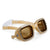 Bling20 Gold Studded Swim Goggles - Tween/Adult