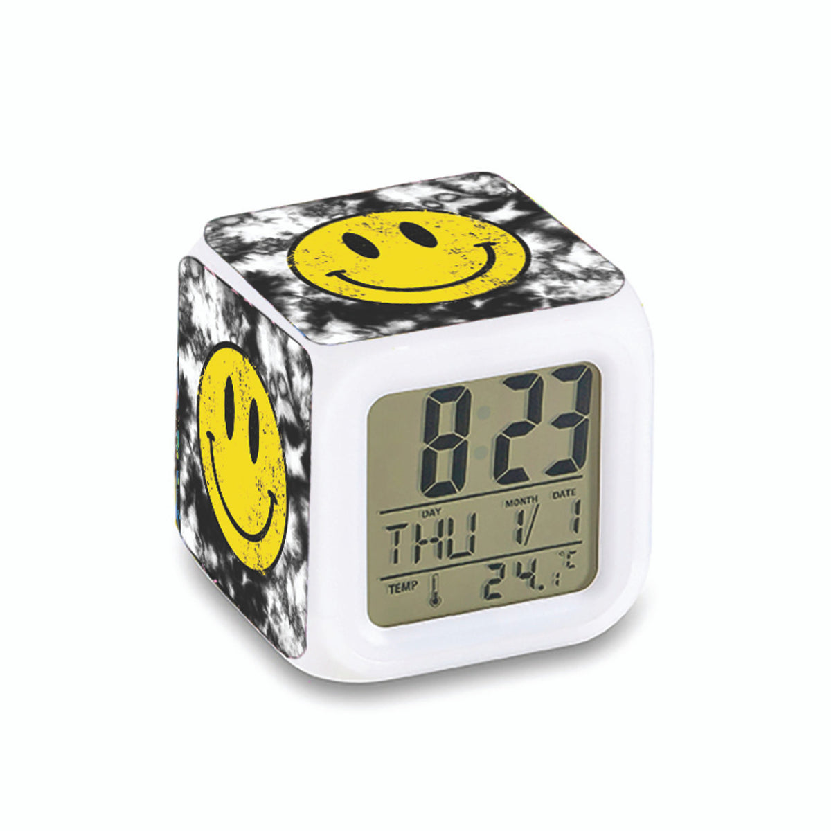 Top Trenz Color Changing Alarm Clock - Happy Time