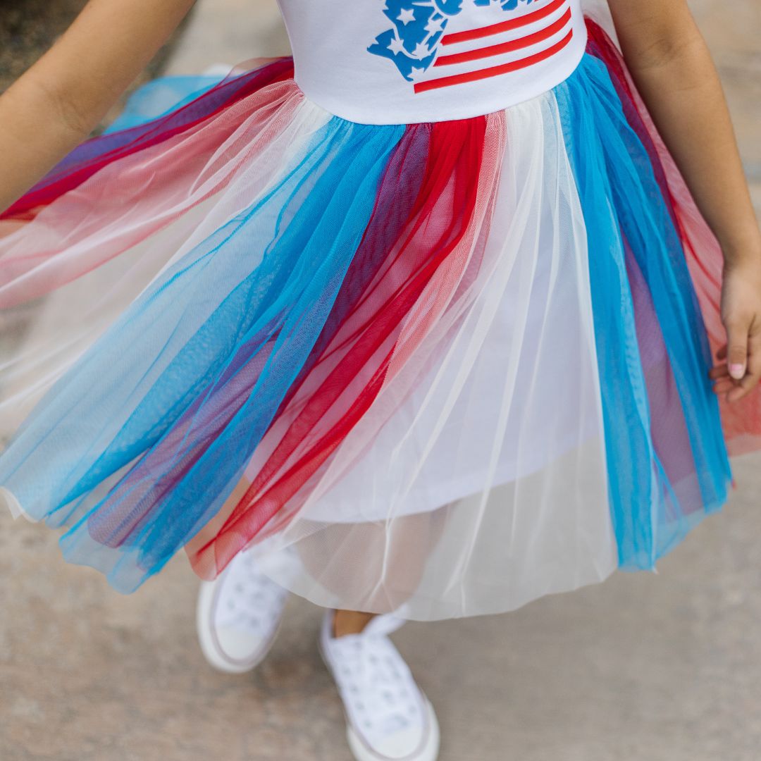 Sweet Wink Patriotic Fairy Dress