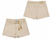Mayoral Kids Basic Belted Twill Shorts - Tan