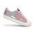 Vintage Havana Mindy Silver Glitter With Pink Star Low Top Sneakers