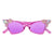 Bari Lynn Glamour Girl Cat Eye Sunglasses- Pink