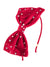 Bari Lynn Red Star Studded Bow Headband